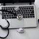 Laptop, Mouse, Stethoscope, Notebook, Keyboard