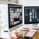 Silver Imac on Top of Brown Wooden Table